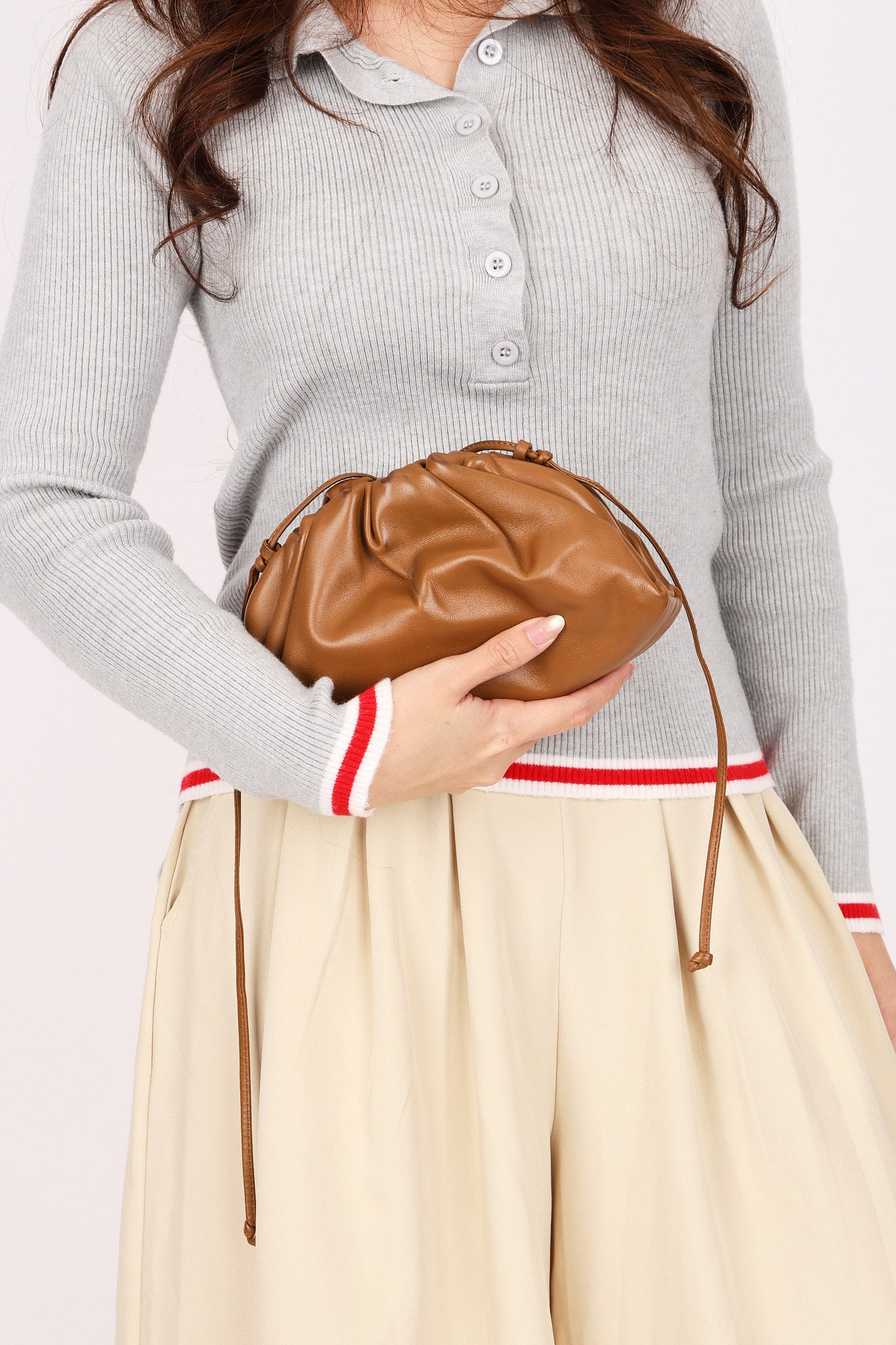 Bottega Veneta Mini Intrecciato Crossbody Pouch