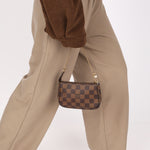 Louis Vuitton Damier Ebene Mini Chain Pochette