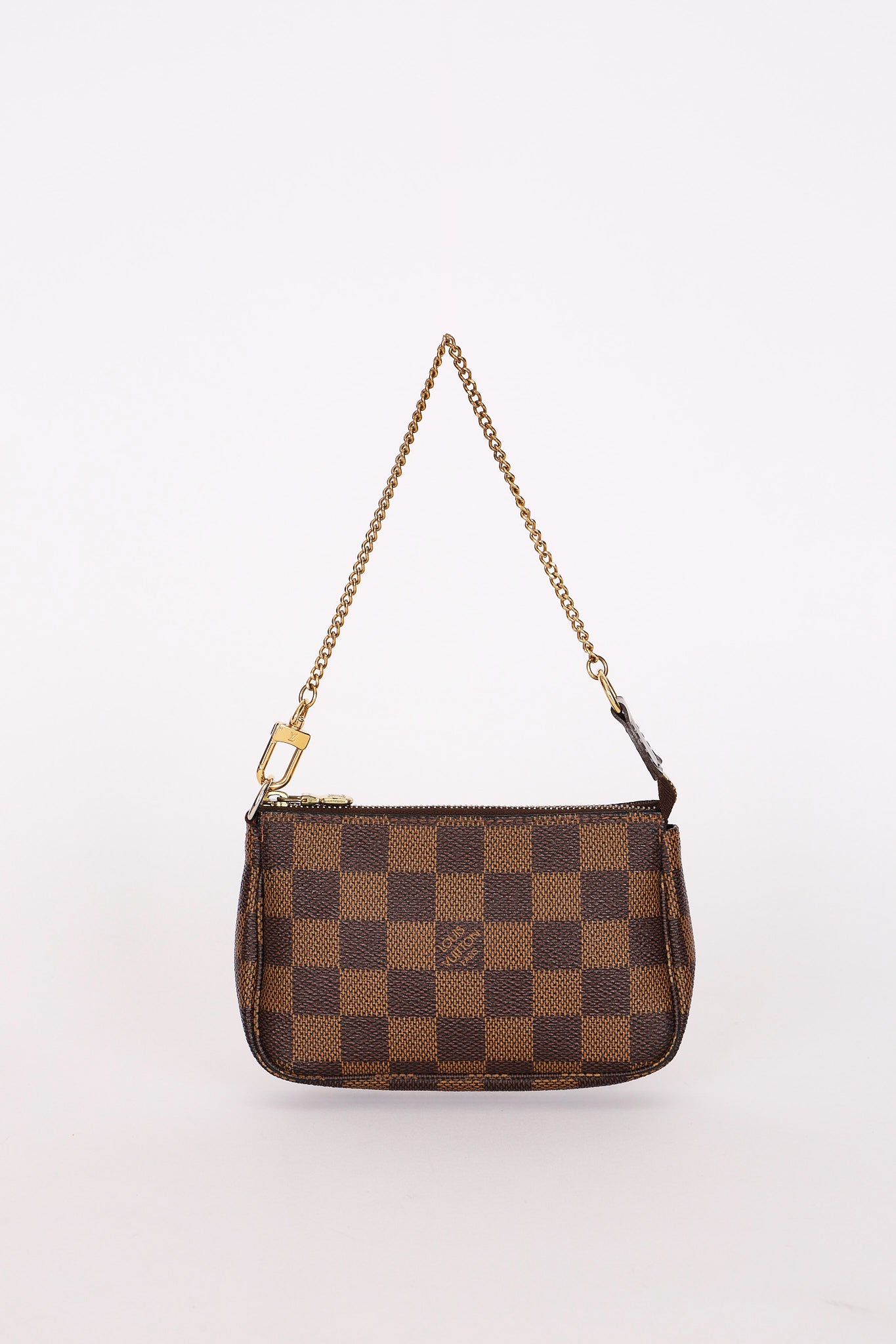Louis Vuitton Damier Ebene Mini Chain Pochette