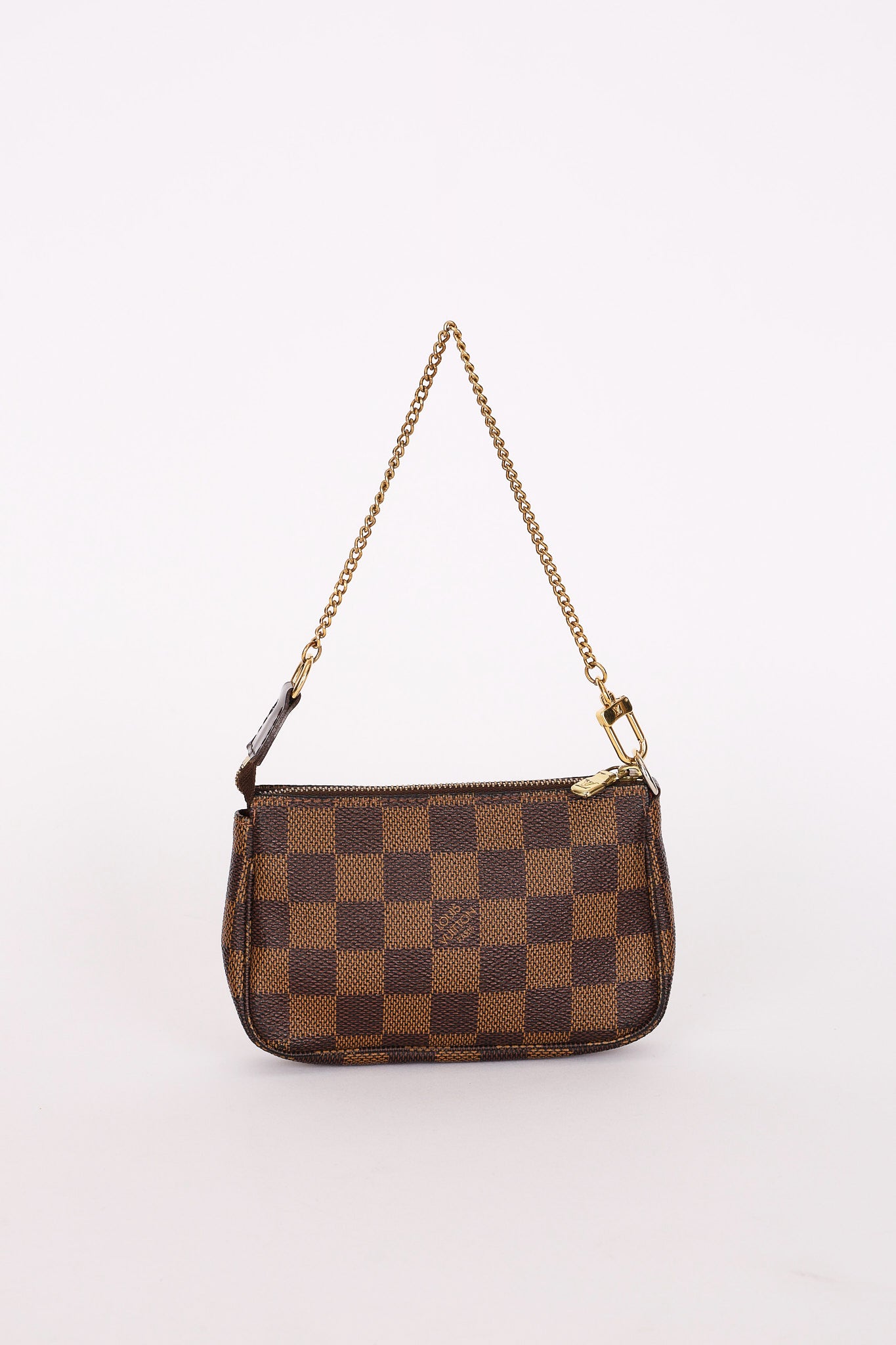 Louis Vuitton Damier Ebene Mini Chain Pochette