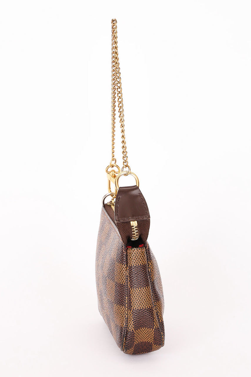 Louis Vuitton Damier Ebene Mini Chain Pochette