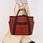 Hermès Sac De Pansage Groom (color) Toile PHW