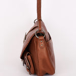Christian Dior Whipstitch Gaucho Shoulder Bag