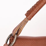 Christian Dior Whipstitch Gaucho Shoulder Bag