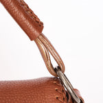 Christian Dior Whipstitch Gaucho Shoulder Bag