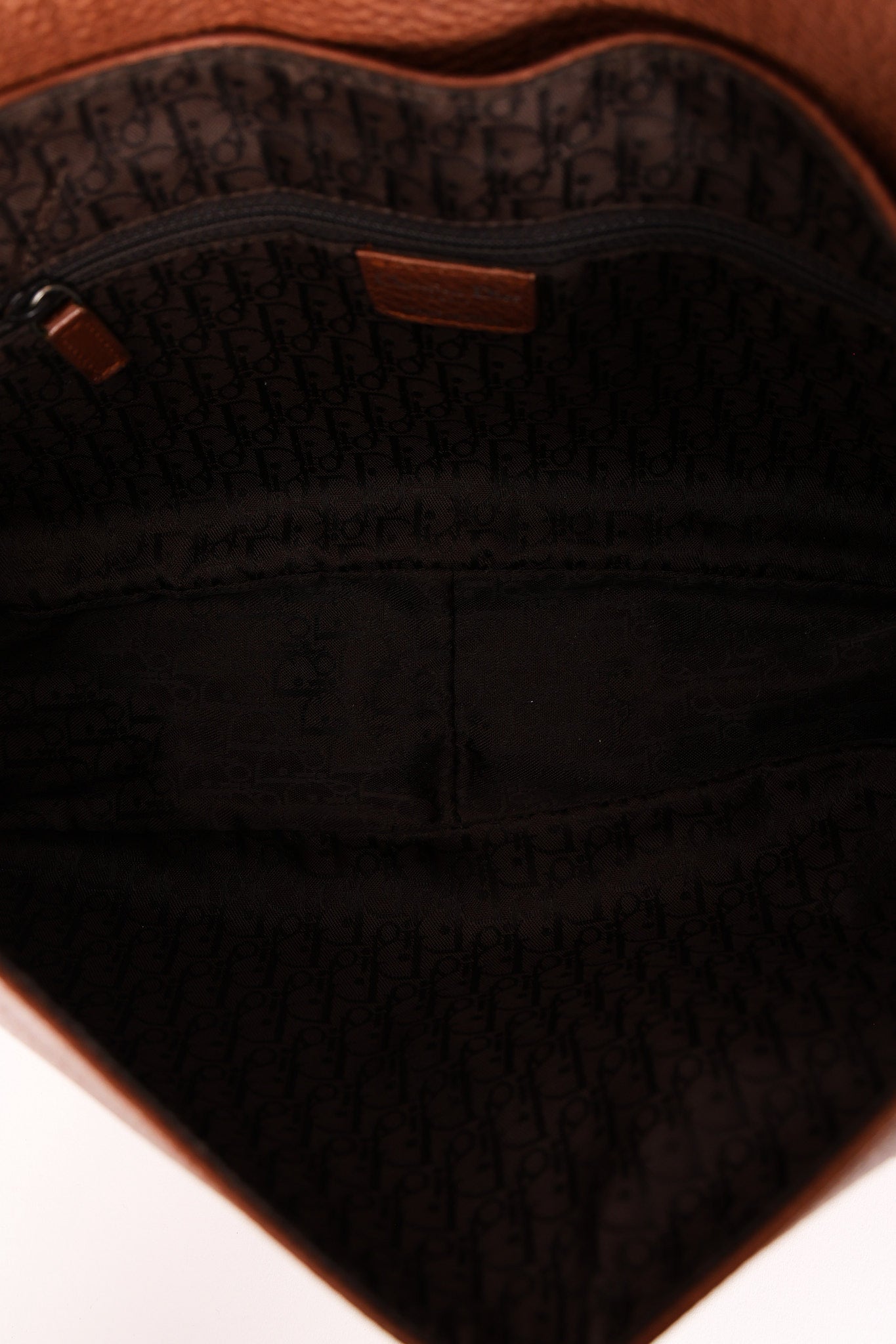 Christian Dior Whipstitch Gaucho Shoulder Bag