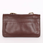 Chanel Single Flap Brown Calfskin AGHW