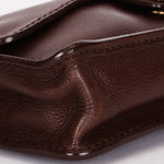 Chanel Single Flap Brown Calfskin AGHW