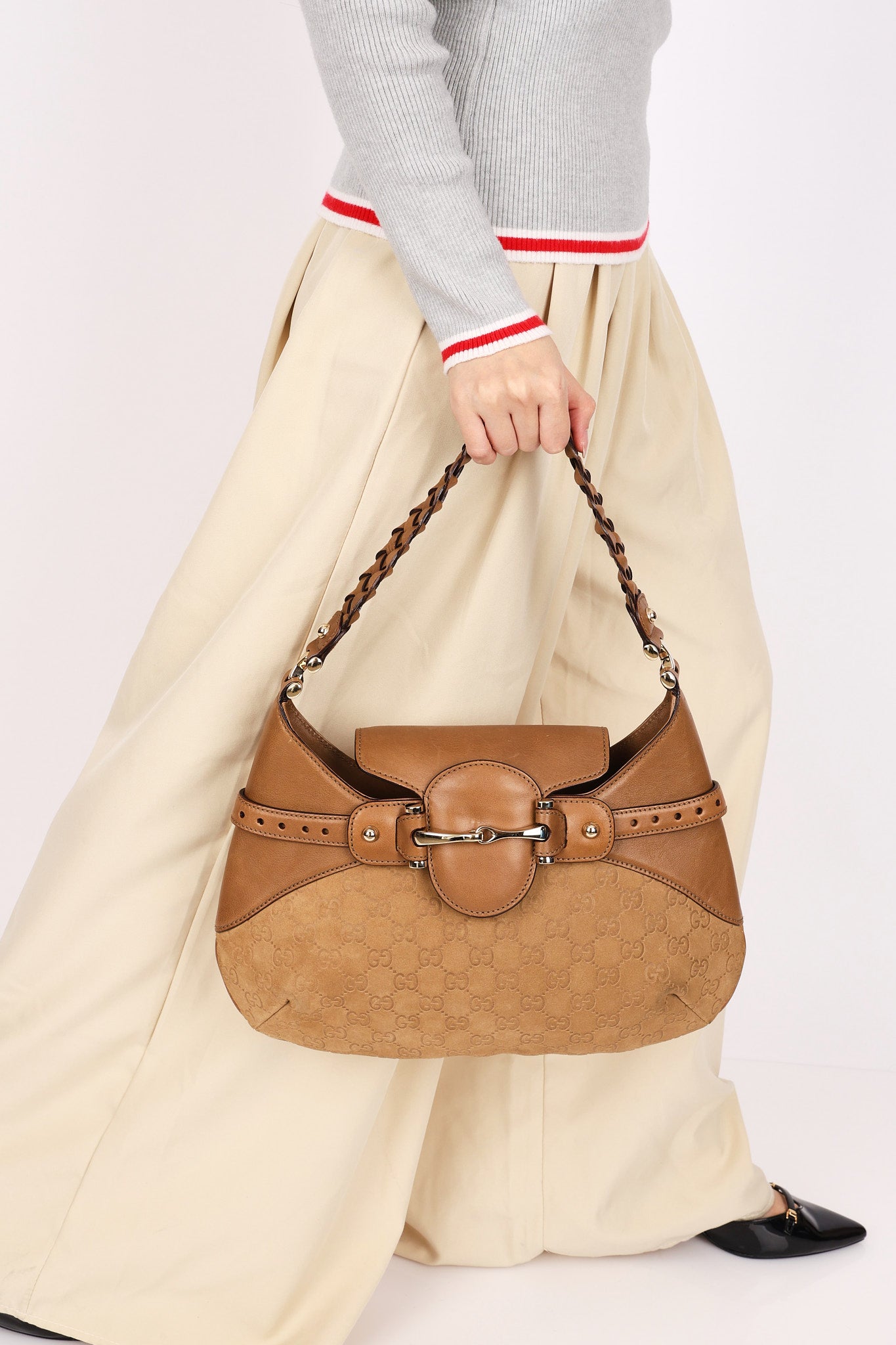 Gucci Horsebit Pelham Shoulder Bag