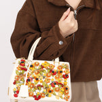 Prada Small Galleria Double Zip Garden Tote