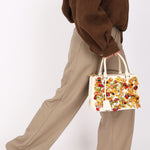 Prada Small Galleria Double Zip Garden Tote