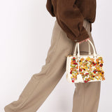 Prada Small Galleria Double Zip Garden Tote