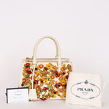 Prada Small Galleria Double Zip Garden Tote