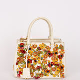 Prada Small Galleria Double Zip Garden Tote
