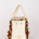 Prada Small Galleria Double Zip Garden Tote