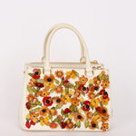 Prada Small Galleria Double Zip Garden Tote