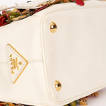 Prada Small Galleria Double Zip Garden Tote