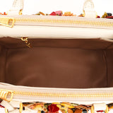 Prada Small Galleria Double Zip Garden Tote