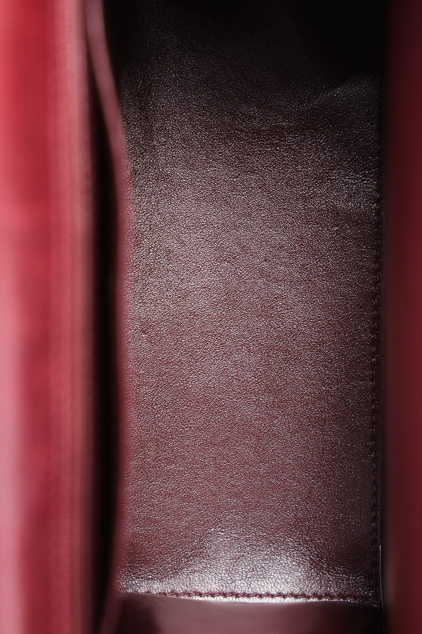 Chanel Turnlock Single Flap Top Handle Bordeaux Calfskin 1998 AGHW