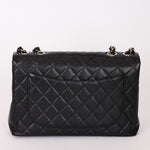 Chanel Jumbo Classic Single Flap Black Caviar SHW