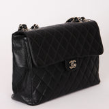 Chanel Jumbo Classic Single Flap Black Caviar SHW