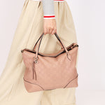 Gucci Guccissima Bree Tote Blush