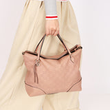Gucci Guccissima Bree Tote Blush