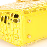 Christian Dior Mosaic of Mirrors Mini Lady Yellow