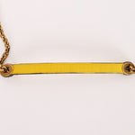 Christian Dior Mosaic of Mirrors Mini Lady Yellow