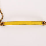 Christian Dior Mosaic of Mirrors Mini Lady Yellow