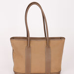 Hermès Zipped Garden Party Tote Etoupe Toile & Negonda PHW 2009