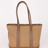 Hermès Zipped Garden Party Tote Etoupe Toile & Negonda PHW 2009