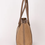 Hermès Zipped Garden Party Tote Etoupe Toile & Negonda PHW 2009