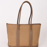 Hermès Zipped Garden Party Tote Etoupe Toile & Negonda PHW 2009