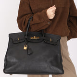 Hermès Birkin 40 Noir Togo 2000 GHW