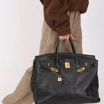 Hermès Birkin 40 Noir Togo 2000 GHW