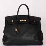 Hermès Birkin 40 Noir Togo 2000 GHW