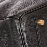 Hermès Birkin 40 Noir Togo 2000 GHW