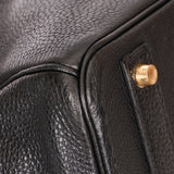 Hermès Birkin 40 Noir Togo 2000 GHW