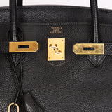 Hermès Birkin 40 Noir Togo 2000 GHW