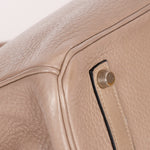 Hermès Birkin 35 Gris Tourterelle Clemence 2001 PHW