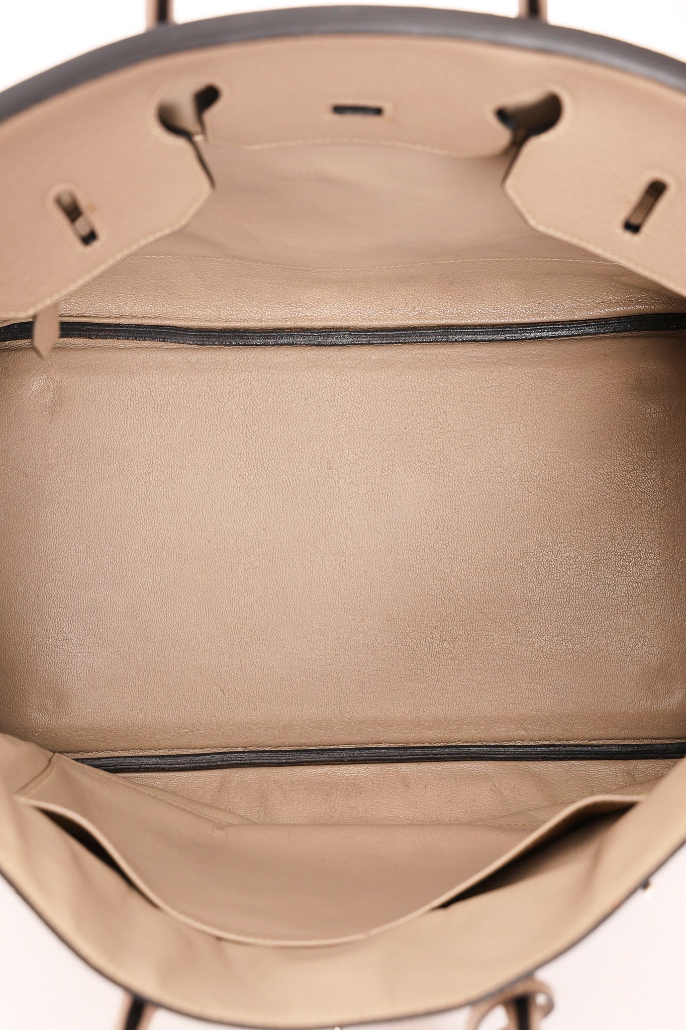 Hermès Birkin 35 Gris Tourterelle Clemence 2001 PHW