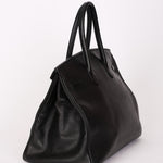 Hermès Birkin 35 Noir Clemence 2002 GHW