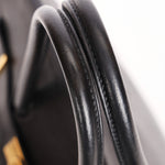 Hermès Birkin 35 Noir Clemence 2002 GHW