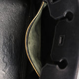 Hermès Birkin 35 Noir Clemence 2002 GHW