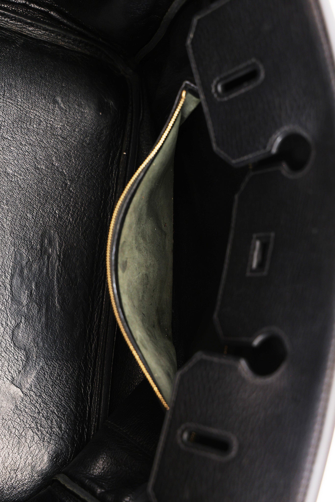 Hermès Birkin 35 Noir Clemence 2002 GHW