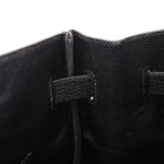 Hermès Birkin 35 Noir Clemence 2002 GHW