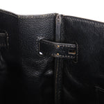 Hermès Birkin 35 Noir Clemence 2002 GHW
