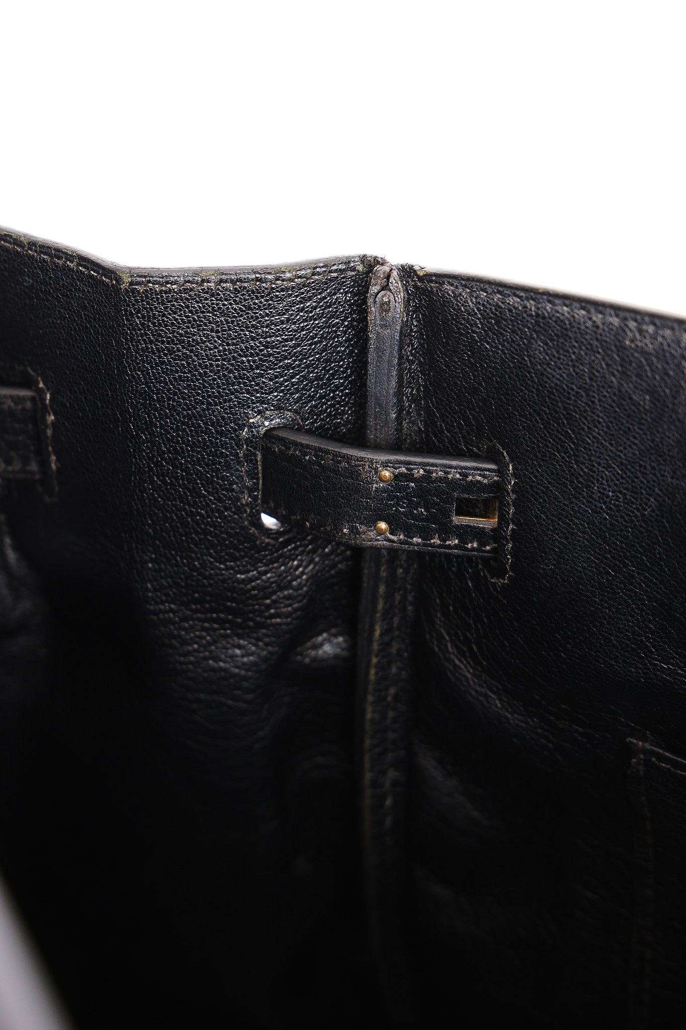 Hermès Birkin 35 Noir Clemence 2002 GHW