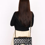 Chanel Jumbo Classic Single Flap Black Patent 1997 24K GP